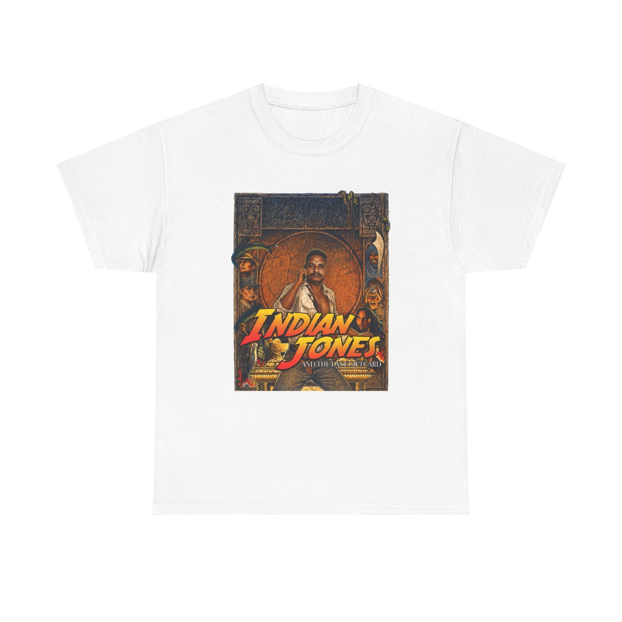Indian Jones and The Last Gift Card T-Shirt