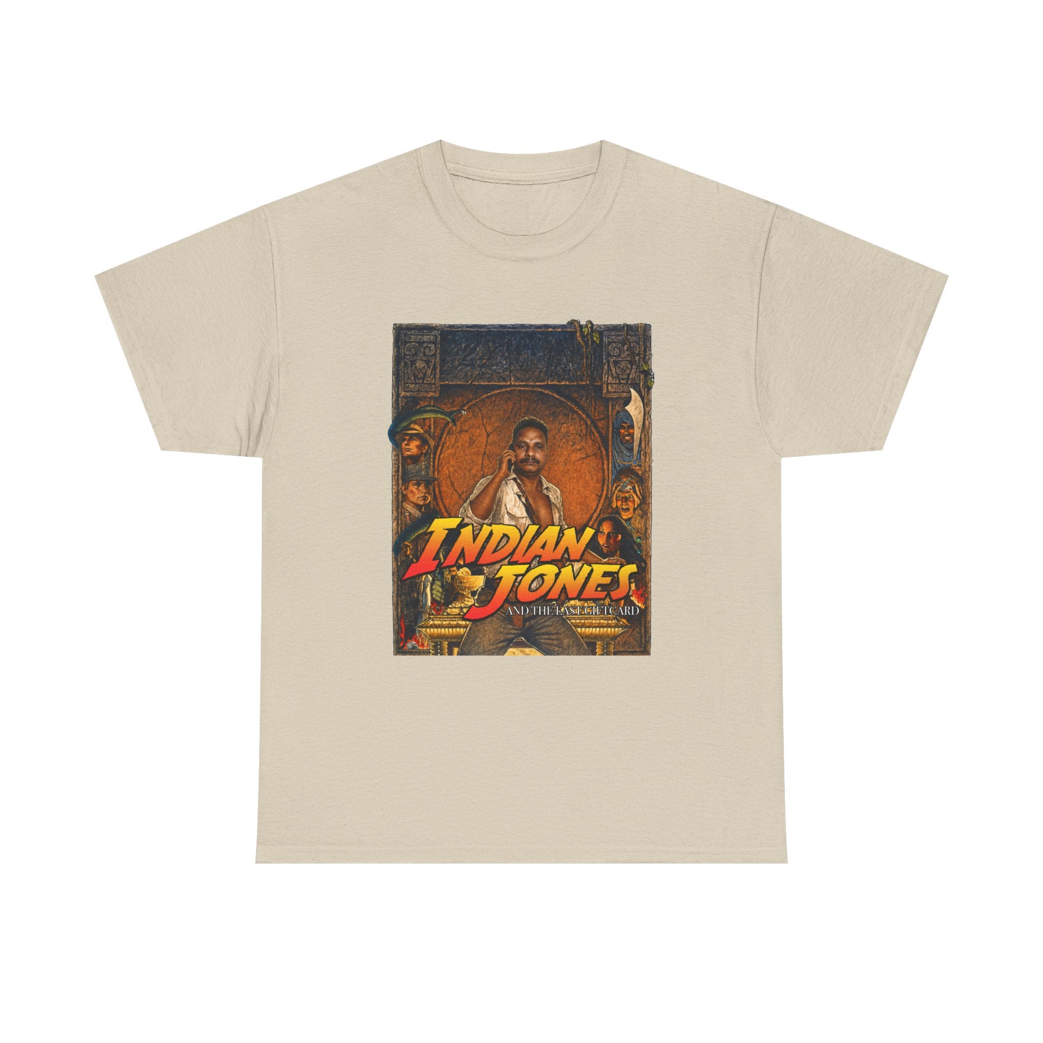 Indian Jones and The Last Gift Card T-Shirt